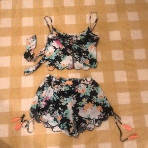 Two piece matching set